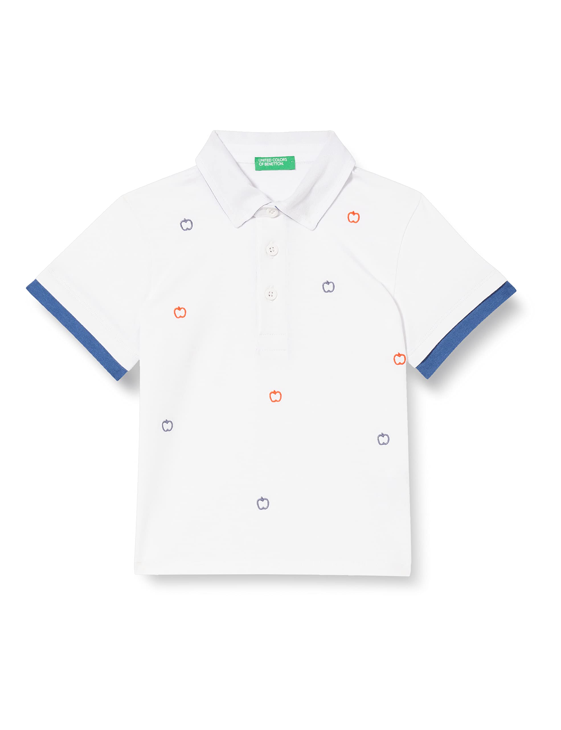United Colors of Benetton Polo Chłopiec, Biały 101, 1 lat