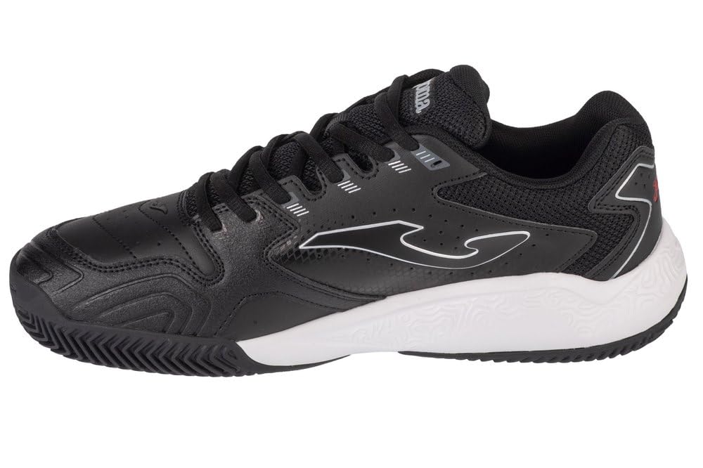 Joma Master 1000 Zapatillas Padel para Hombre Negro/Rojo