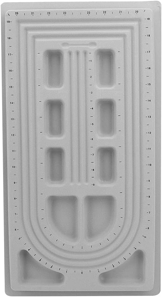Locadence Bead Board, Design Boards, Bracelet Design Tray, Necklace Designing Tool for Creating Bracelets, Beading, Jewelry Making, Jewelry Designers