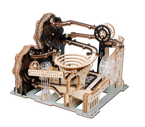 Electric Pinball City/3D Wooden Puzzles/Mechanical Model Kit for Adults/Creative Gifts