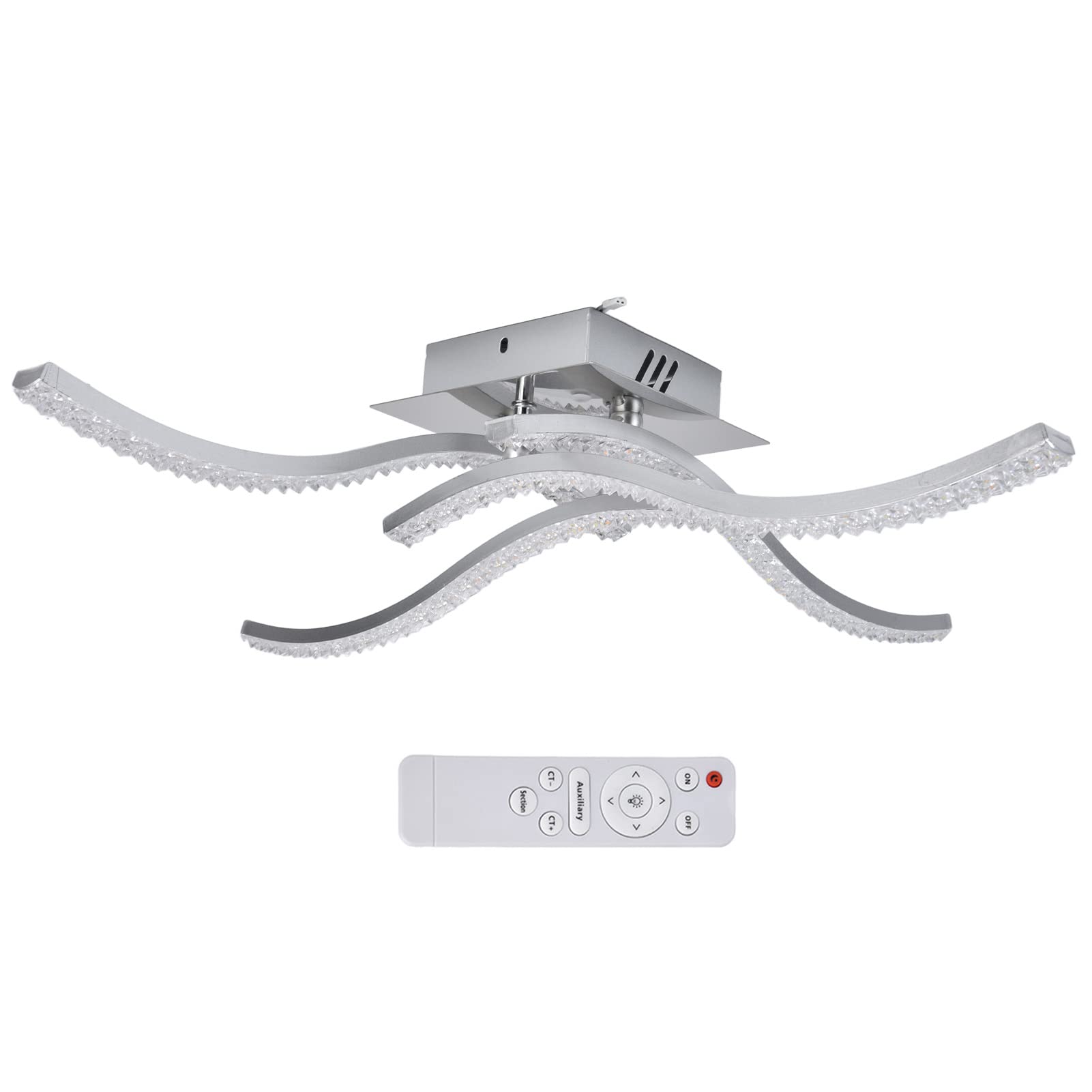 Fdit Sufitowa LED 64W, Nowoczesny Design, 230V, do Salonu