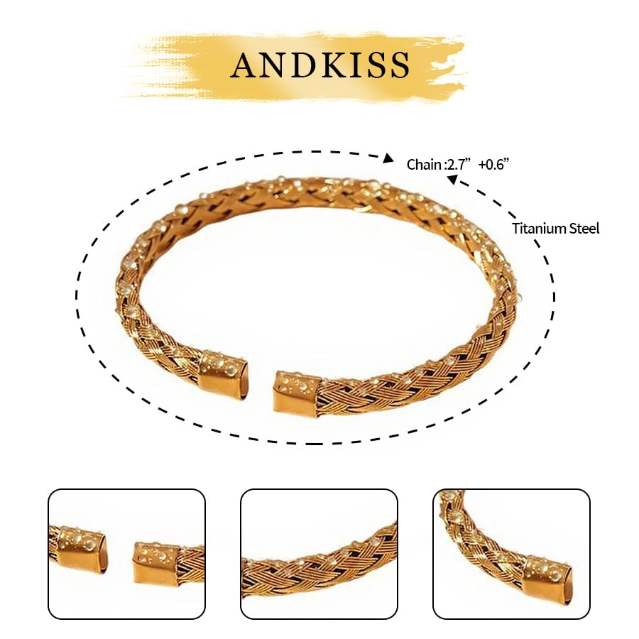 Gold Bracelets for Women Non Tarnish,Adjustable Gold Cuff Bracelet for Women,Open Wide 18K Plated Gold Bangles for Women Trendy,Waterproof Jewelry for Daily Wear,Dainty Bangles Bracelets Accessories3