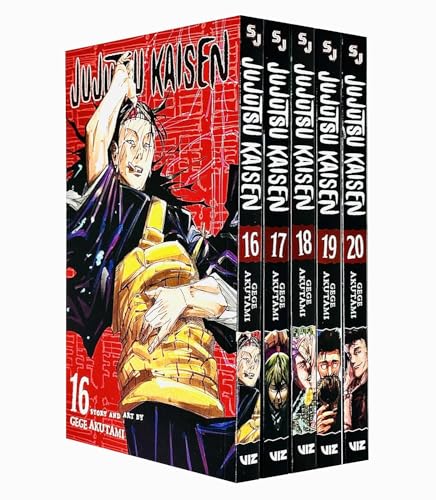 Jujutsu Kaisen Series Vol (16-20) Collection 5 Books Set By Gege Akutami: