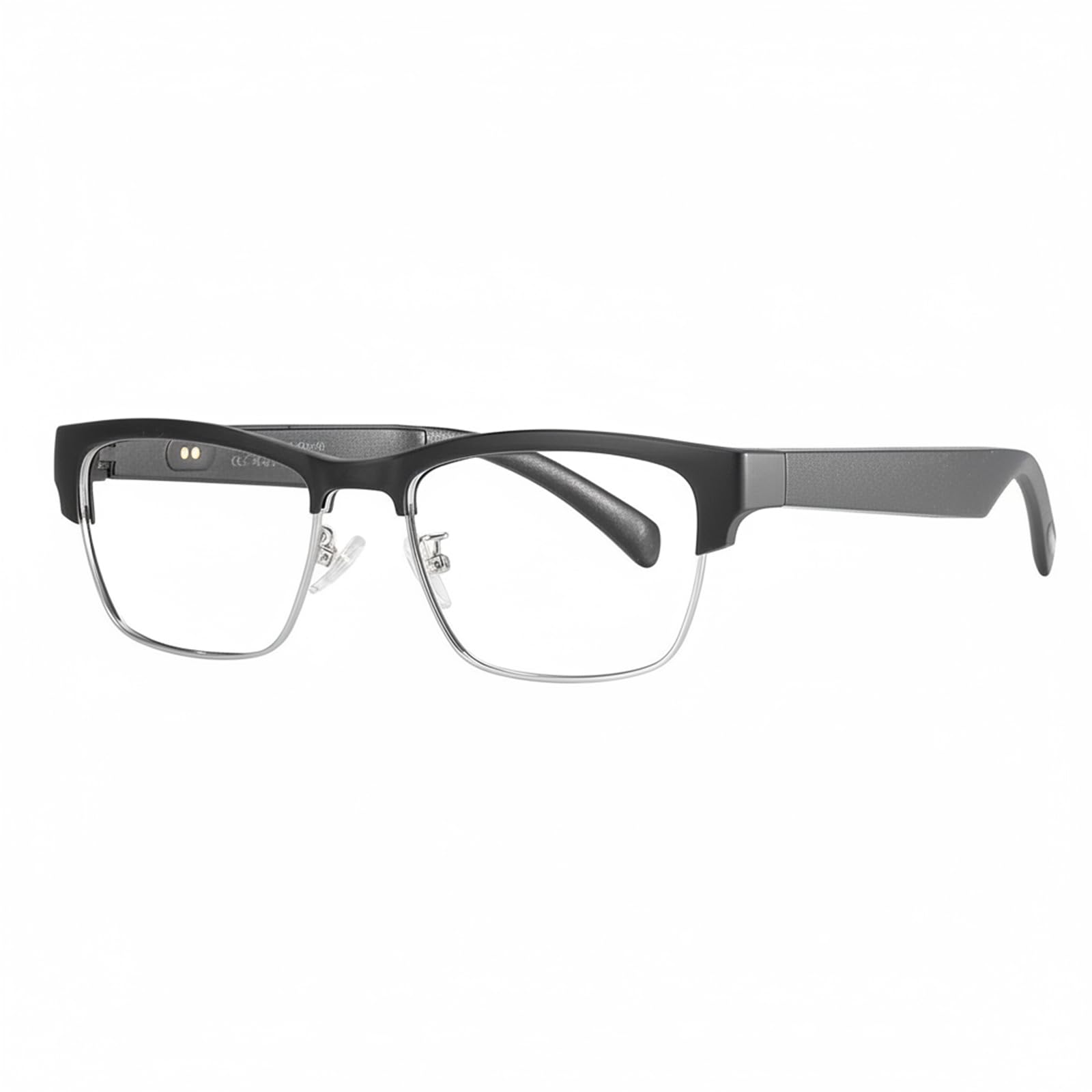 Meagtlva Bluetooth Smart Glasses for Adults,Wireless Audio Glasses with Open Ear Speaker,HD Hands-Free Calls,Blue Light Blocking for Office Work,