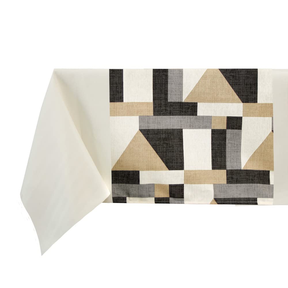 Wracra Runner Da Tavolo Macramè In Lino E Cotone, Runner Da Tavolo 90cm