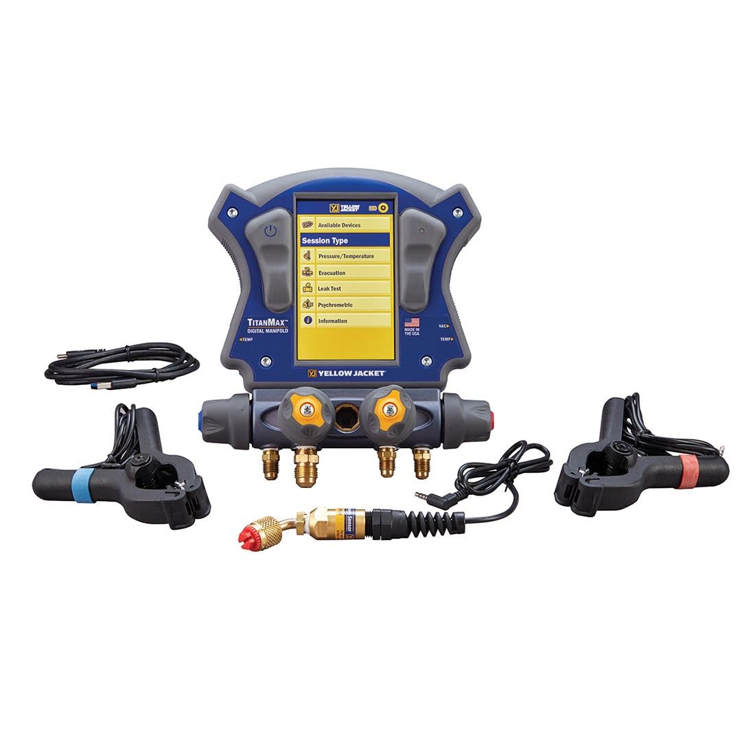 Amazon.com: Yellow Jacket 40881 TITANMAX Digital Manifold Only