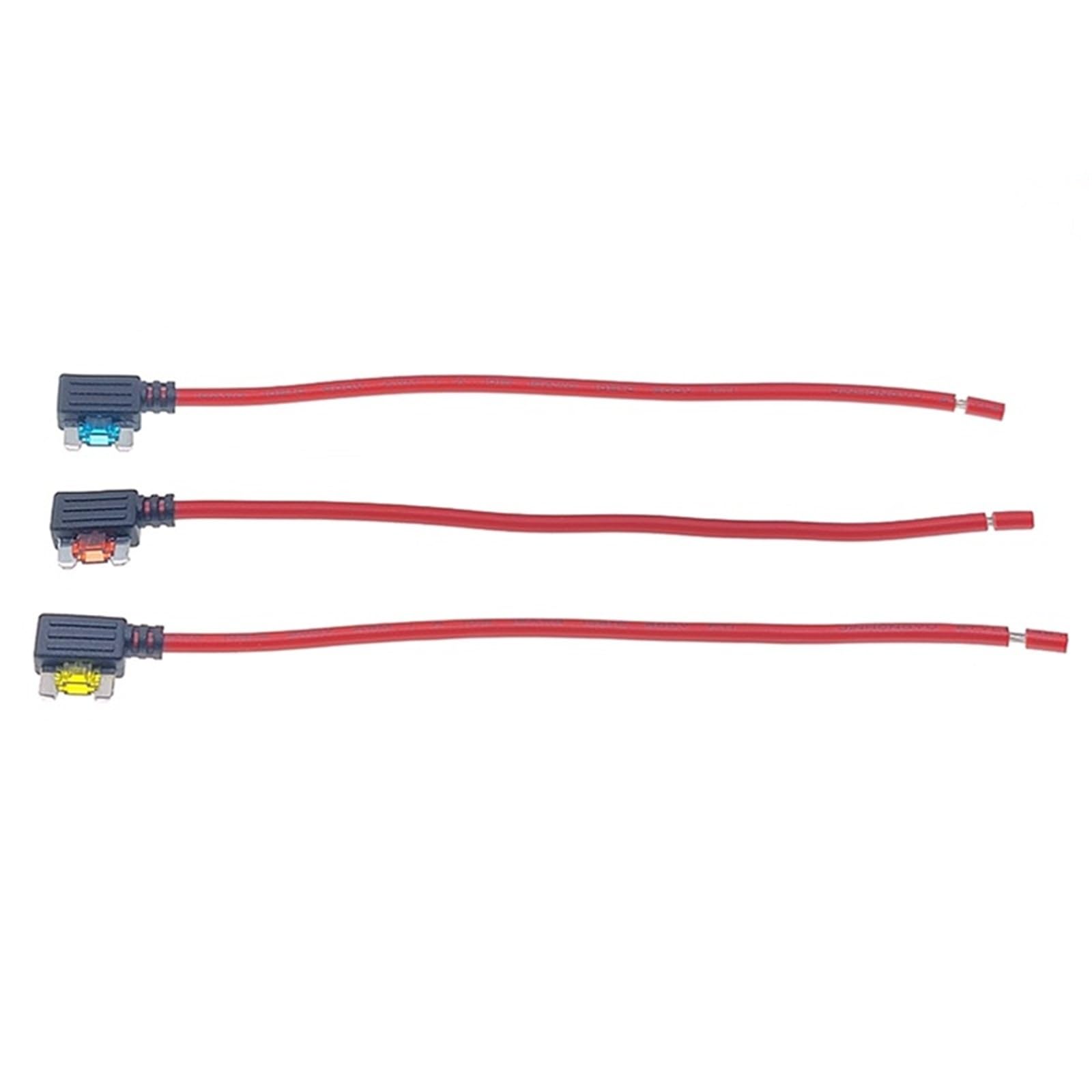 Portafusibles for coche, adaptador de grifo circuito adicional, Micro estándar ATM APM Blade MINI, dispositivo seguridad Simple medio, 12V, 5A, 10A, 15A, 20A