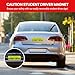 Signs Authority Student Driver Car Magnet Set of 3 - Reflective 10 Inch Magnetic Signs for Cars - New Driver Magnet for Vehicle - Student Drivers Sticker for Car Safety and Visibility