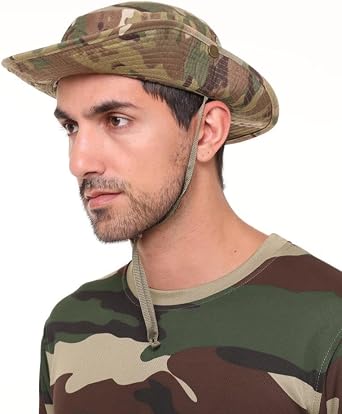 Single Sword Katlanabilir Kad n&Erkek Yazl k Safari F tr  apka, Multicam