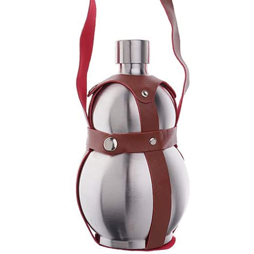 Gourde en acier inoxydable WLXW de 1500ml pour transporter vos boissons sans fuite