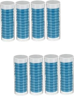 STOBOK 88 Peças Fichário Fivela De Plástico Anéis De Fichário De Folhas Soltas Para Cartões Flash Anéis De Cartão Fichário De Disco Caderno De Folhas Soltas Anéis De Livro Folhas Soltas