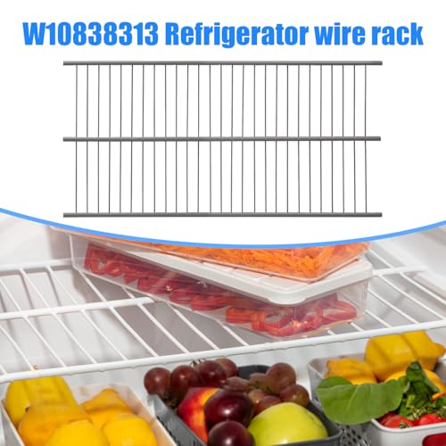 W10838313 Upright Freezer Wire Shelf Replacement Part Compatible Replacement for Whirlpool W10837264 W10581579 - Thumbnail 6