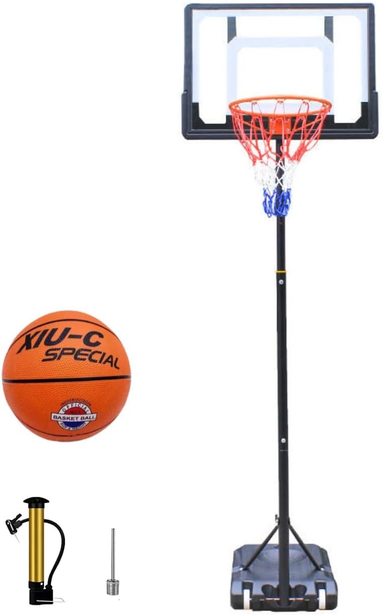 Swish ポータブル バスケットゴール 持ち運びできる 高さ調整 Swish