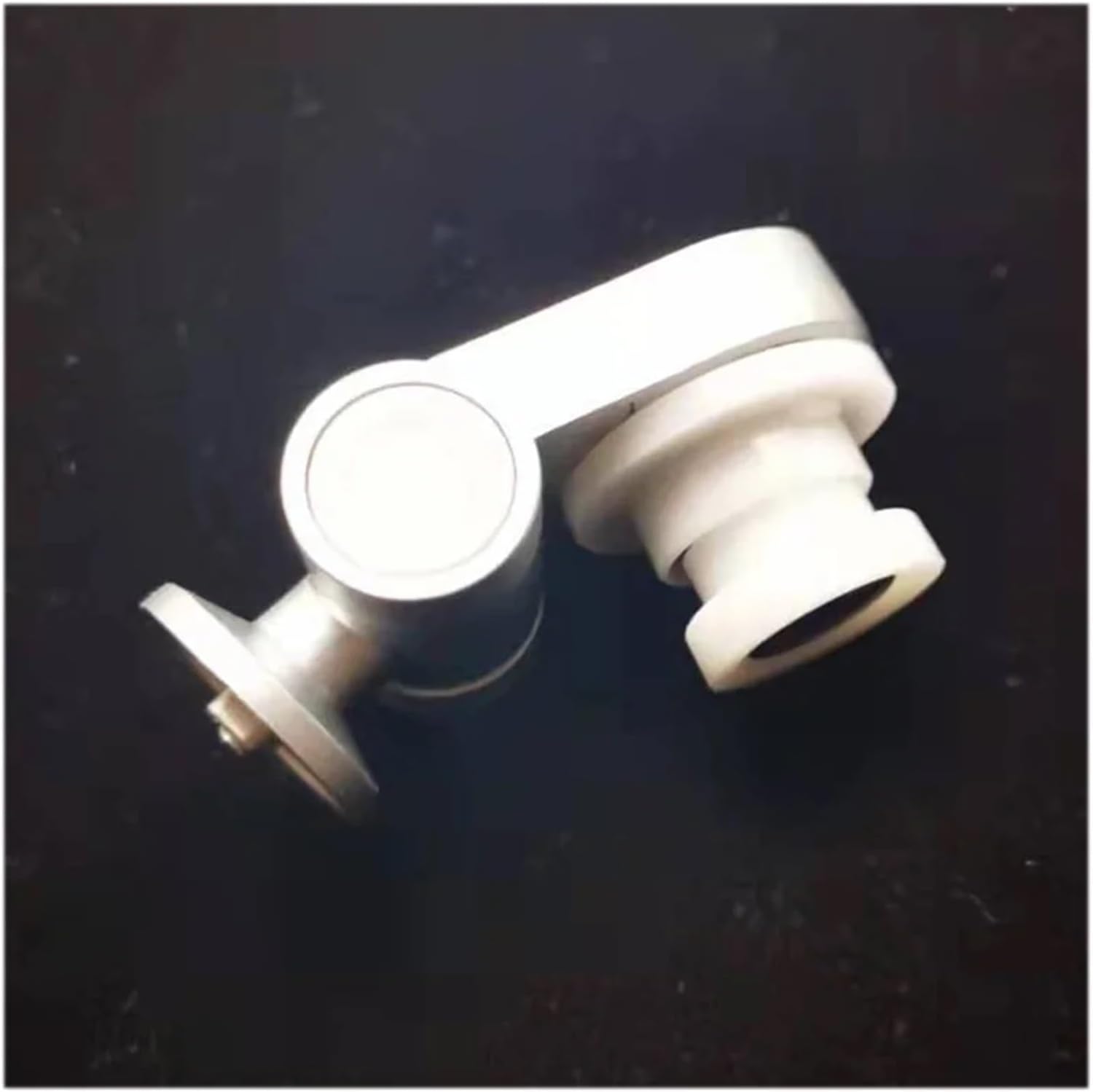 Mounting Clip with Connector for attaching to Monitor arm(White)