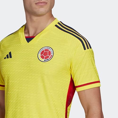 Adidas Colombia 22 Home Authentic Jersey Men's, Yellow, Size Xl #TOP4
