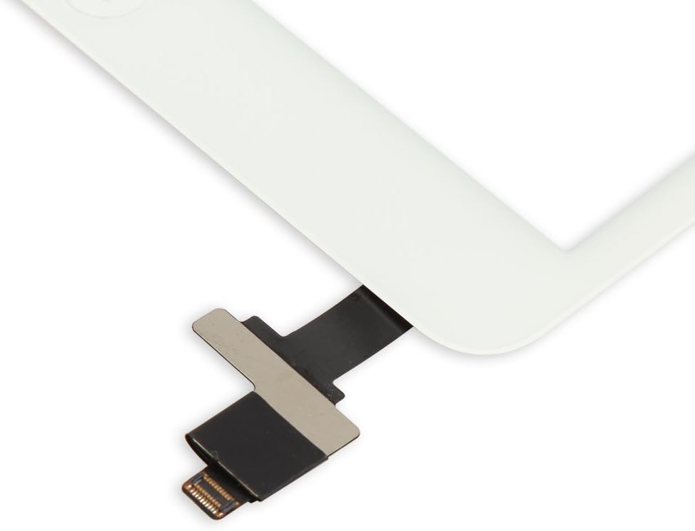 Touch Screen for iPad Mini 1 2 Retina(White),Front Screen Digitizer with IC Chip & Home Button and Camera Holder + 7 Pieces Tools + Adhesive Tape Pre-installed by Tongyin