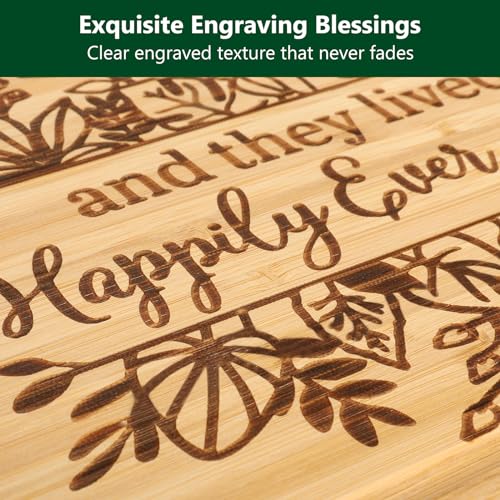 Weddinggiftforcouple2025engravedcuttingboardbridalshowergiftsforbrideandgroomengagementtheylivedhappilyeveraftermarriagecuttingboardnewlywedweddinggiftforcouples Urban Country Home Decor Wedding gift for couple 2025 engraved cutting board bridal shower gifts for bride and groom engagement they lived happily ever after marriage cutting board newlywed wedding gift for couples urban country home decor