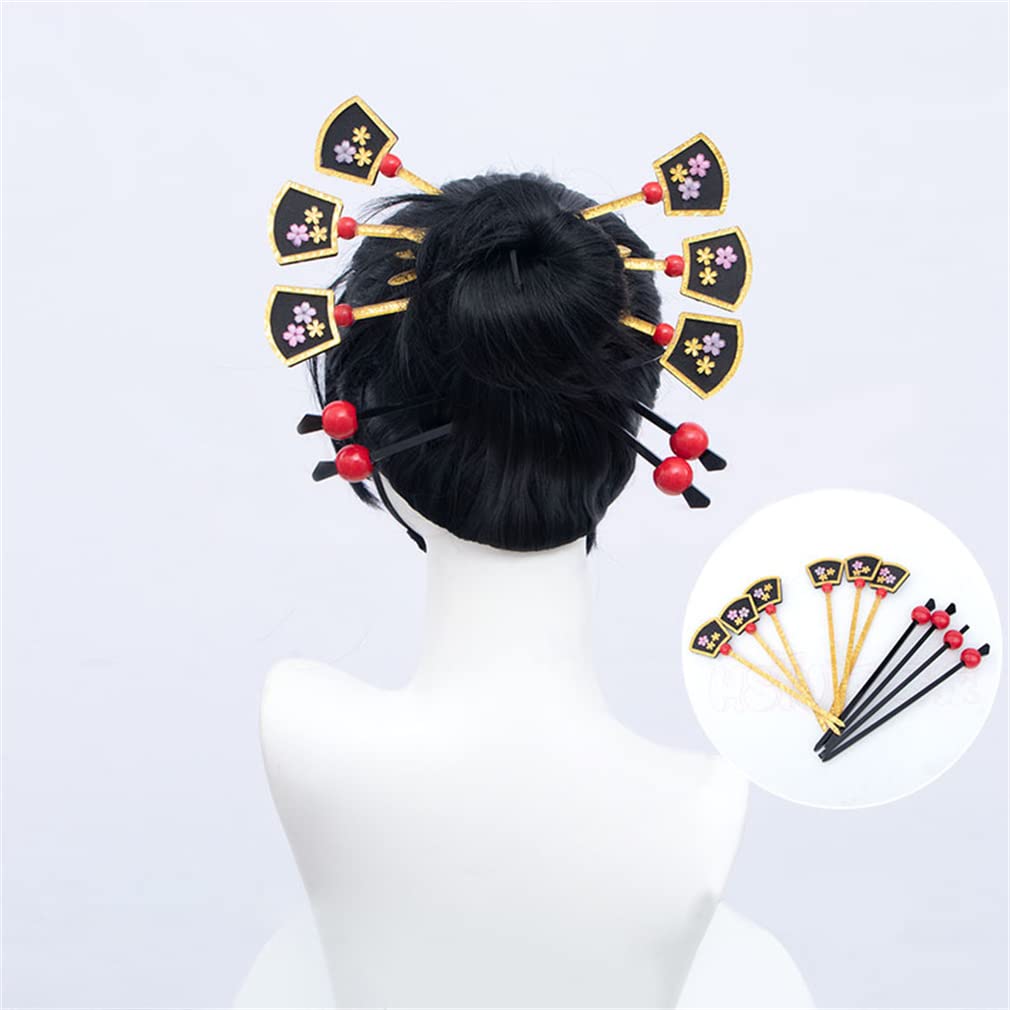 Amazon.co.jp: 鬼滅の刃 風 堕姫 だき 風 コスプレウィッグ かつら cos