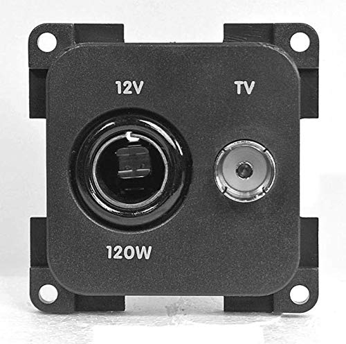 CBE Presa 12V Diametro 12 + Presa TV MP12TV Camper...