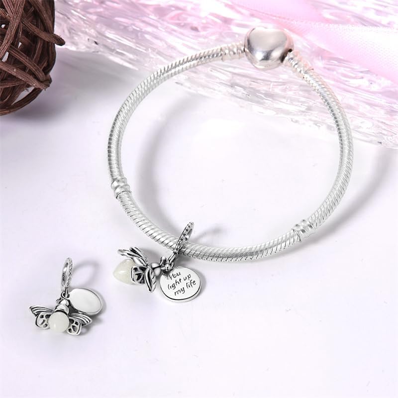 925 sterling silver bracelet necklace pendant, women's jewelry, a charming pendant suitable for matching the original bracelet, perfect for parties, birthdays, and as a jewelry gift - Image 2