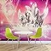 Produktbild Geflügelte Pferde Pegasus Rosa- Forwall - Fototapete - Tapete - Fotomural - Mural Wandbild - (589WM) - PANORAMIC - 250cm x 104cm - VLIES (EasyInstall) - 1 Piece