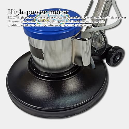 Elektrische dweil, Tapijtreinigers vloerreiniger met gemotoriseerde draaiende mopkoppen, Elektrische Tapijtreiniger voor houten vloeren Keramische tegels Marmeren vloer tapijt - Image 5