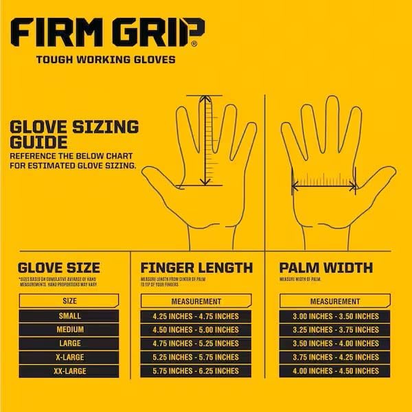 Large General Purpose Polyurethane Grip Work Gloves (15-Pack)