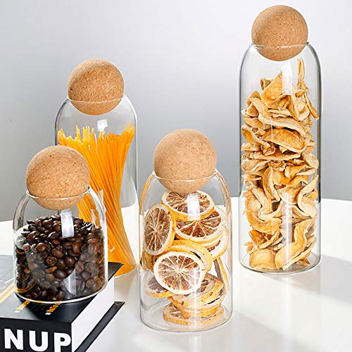 Barattoli di vetro, 800 ml, con chiusura ermetica