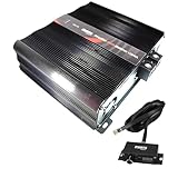 Marts Digital MXD Series Monoblock 3K 1 Ohm Full Range Amplifier MXD-3000-1-V2, Black