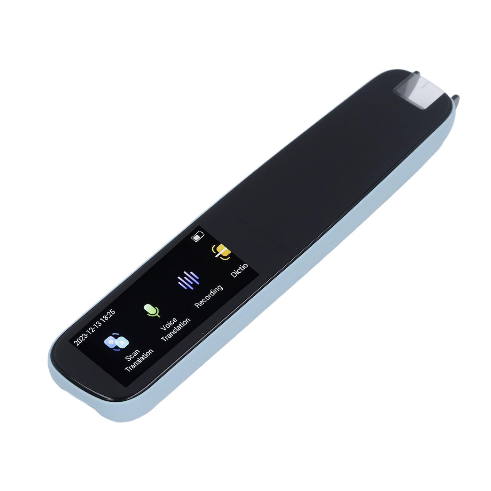 Hilitand Portable Smart Scan Reader Pen Edition Massive English Word International Multifunctional Voice Translator Pen for Homework Reading (Blue), Hilitandmez7r9gyuo-12
