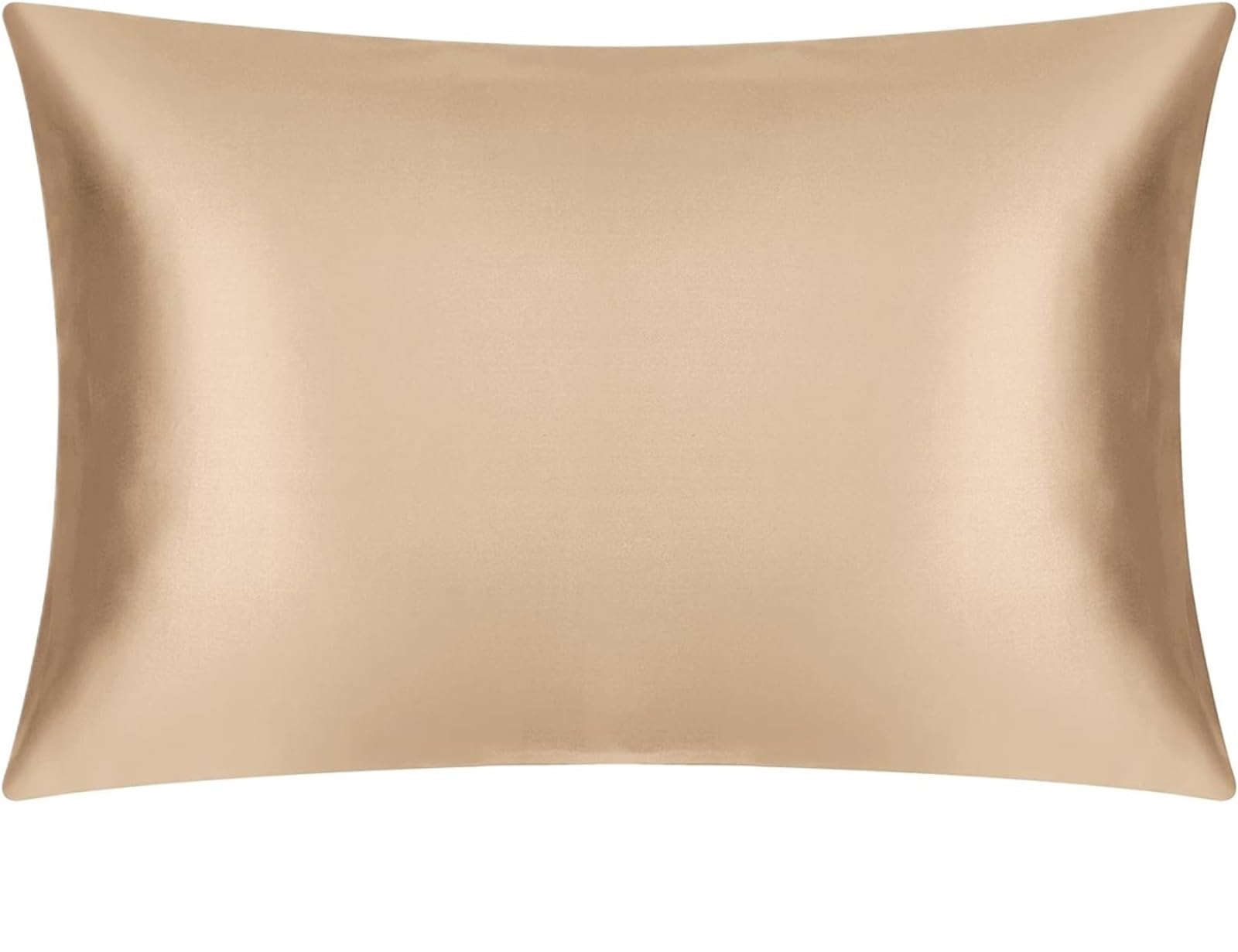 Silky Pillow Covers, Silk And Tencel Pillowcase For Hair And Skin, Envelope, Multicolor, 20x30in(Gold)
