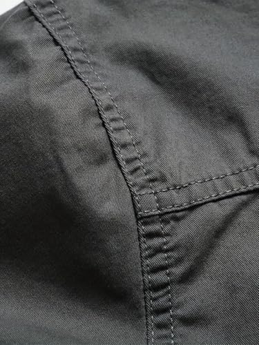 Image of FABRIPPLE Men's Cargo Jacket Shirt | 100% Cotton | 6 Pocket Utility Overshirt | Casual & Outdoor Wear | Breathable & Lightweight Fabric