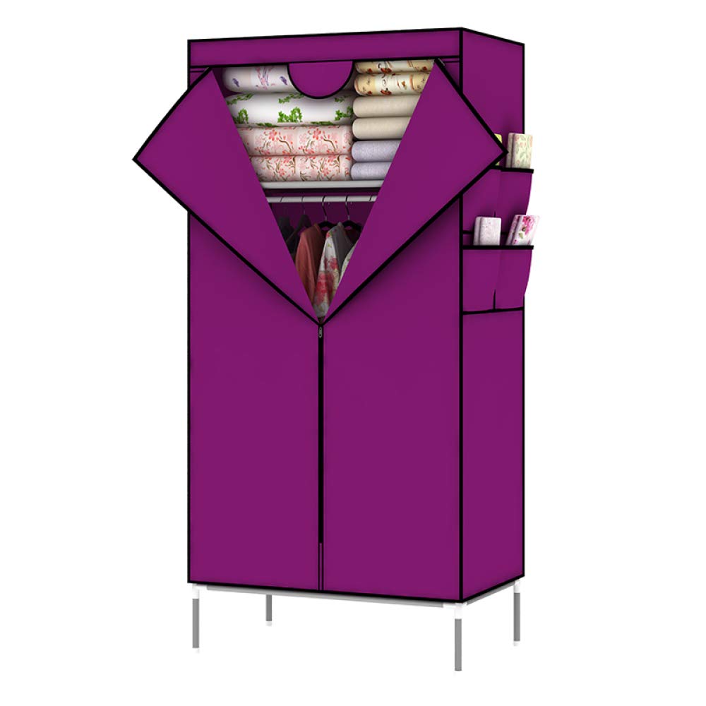 Organisateur avec poches latérales en textile non tissé pour dressing pliable
