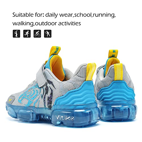 Image of JMFCHI Boys Girls Kids Sneakers Knitted Mesh Running Tennis Athletic Shoes | Breathable,Lightweight,Comfortable,Non-slip,Easy wear,Casual fashion,Indoor outdoor,Gym sport,Daily play,Little /Big Kid