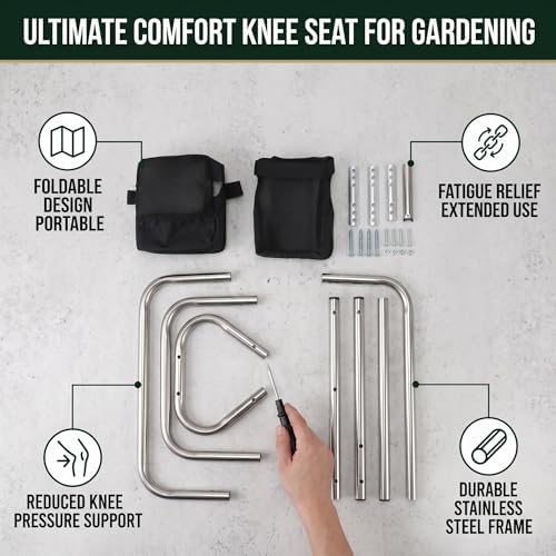 Foldable Garden Kneeler Seat, Knee Support, 32 PCS image 5