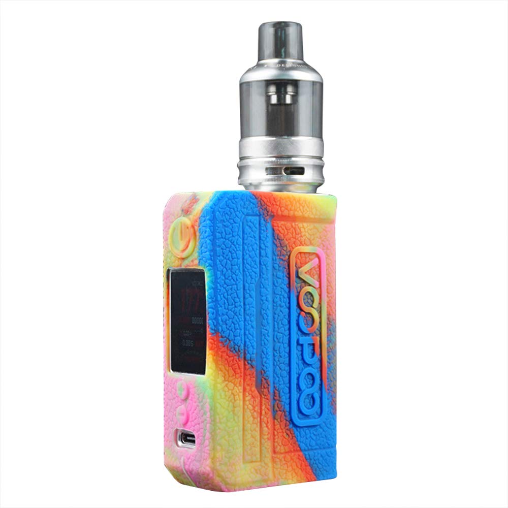 KKmod Protective Silicone Texture Case for Voopoo Drag 3 177W Kit Skin  Sleeve Cover Shield Wrap (Rainbow): Buy Online at Best Price in UAE