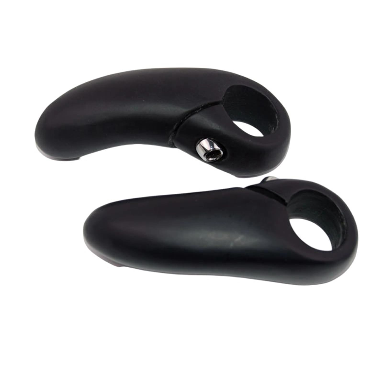 Obotsnoi Strength Bicycles Handlebars Extenders Nonslip Bike Handlebar Grip Carbon Fibers Mountain Bikes Handlebar End Carbon Fibers Mountain Bike End Ergonomic Grip
