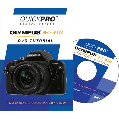 Olympus E-410 Instructional DVD by QuickPro Camera Guides