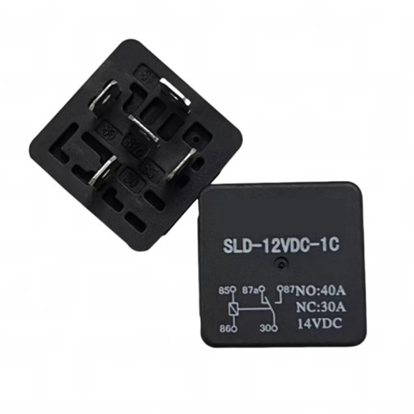 Relais de puissance automobile 12V 40A 5 broches inverseur SLD-12VDC-1C électricité moto