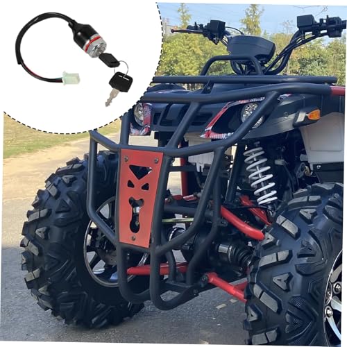 Interruptor de encendido con llave para moto ATV Quad y Kart 4
