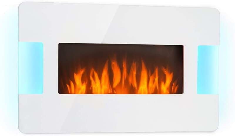 Amazon.es: chimenea electrica pared