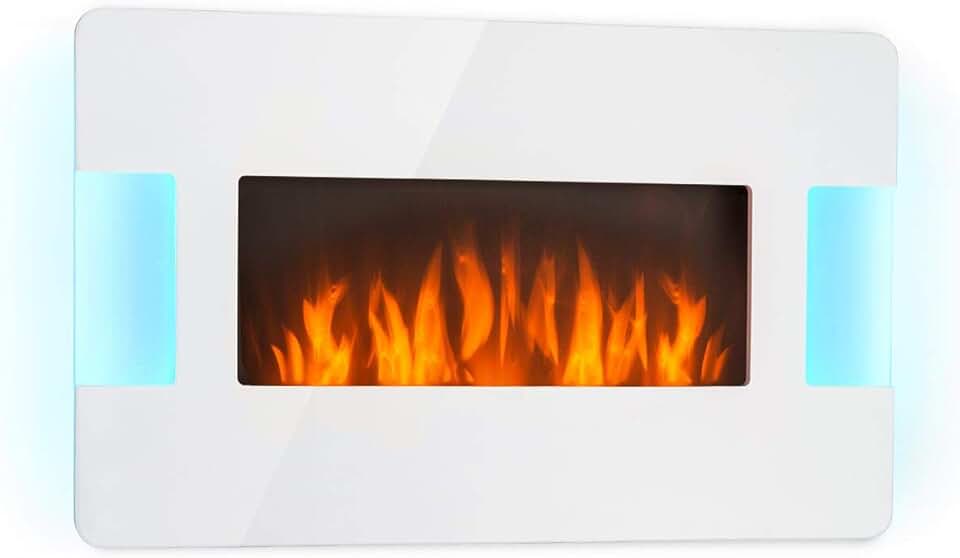 Amazon.es: chimenea electrica pared