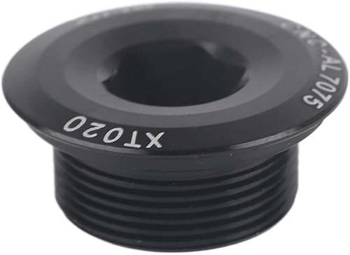 Miniatura 6 de Fydun Manivela de extremo, brazo de manivela para bicicleta de montaña y carretera, tapa de soporte M20 x 10, tornillo de manivela Tornillos de eje