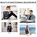 Chase Chic Backpack for Men Women, Vintage Rucksack Bookbag 15.6 inch Fashion Bag Unisex Casual Daypack for Travel,College,Work(Blue)
