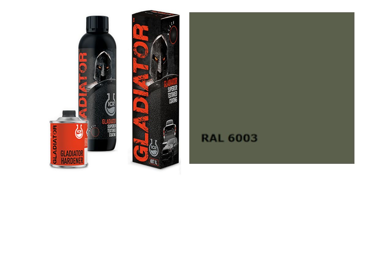 shabbychiccolors raptor peinture texturée à la très haute résistance aux rayures type raptor (vert militaire ral 6003)