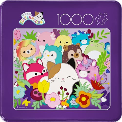 Buffalo Games - Squishmallows Grow Together - Rompecabezas de 1000 Piezas para Adultos con Caja Metálica Coleccionable, Incluye Póster, Arte para Enmarcar miniatura 3