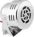 Vixen Horns Loud Electric Motor Driven Horn/Alarm/Siren (Air Raid) Small/Compact Chrome 12V VXS-9060C