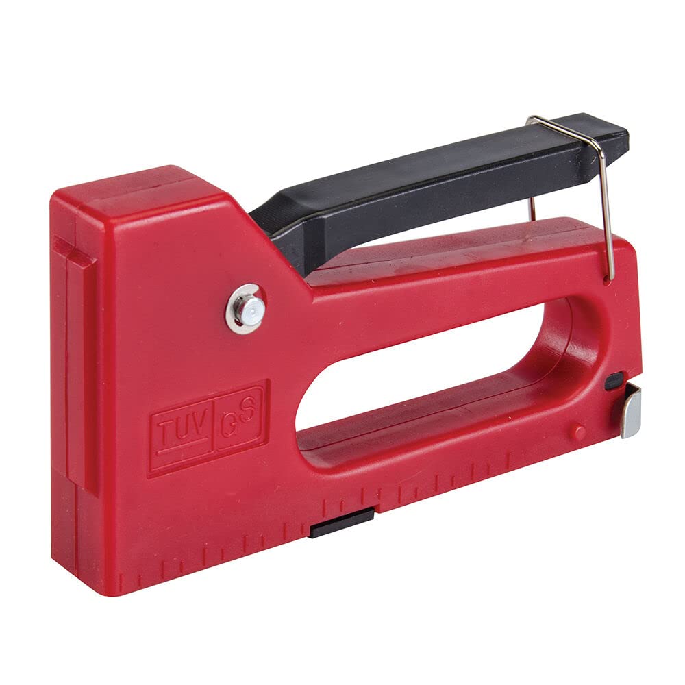 Task Red 944989 Staple Gun And 100 Staples 4-8 Mm Type 53