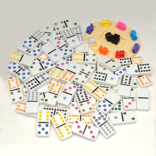 WE Games Juego de Domino Mexicano Deluxe - Caja de Madera miniatura 2