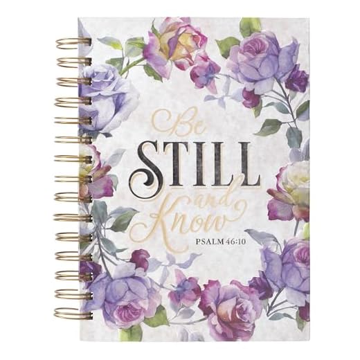 Christian Art Gifts Be Still Journal